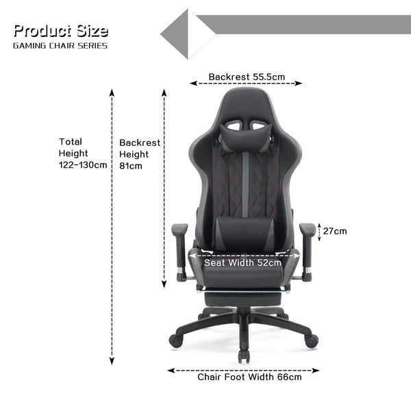 Foot Rest Gaming Chair