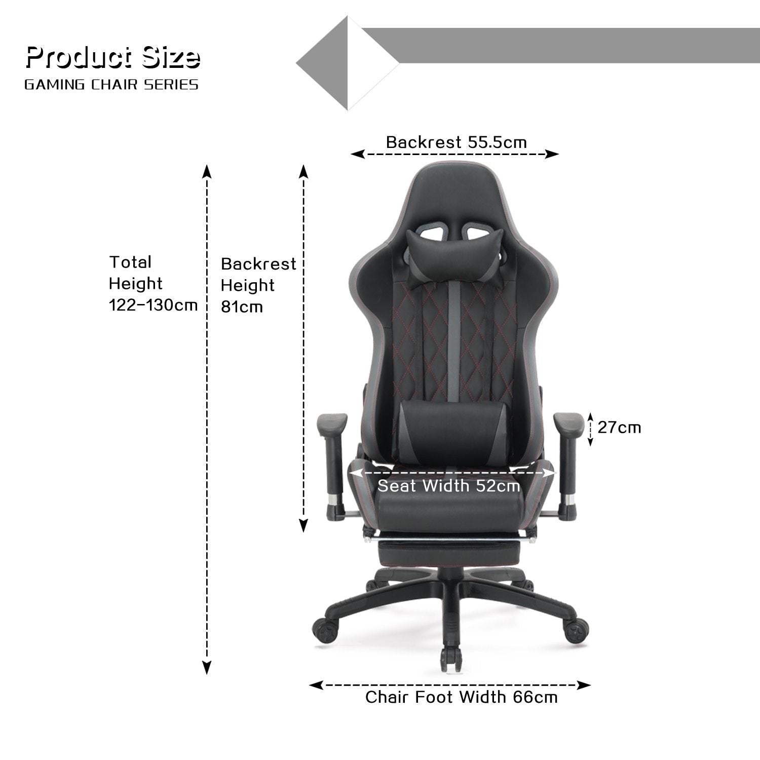 Foot Rest Gaming Chair – Gloria fung