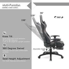Foot Rest Gaming Chair