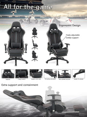 Foot Rest Gaming Chair