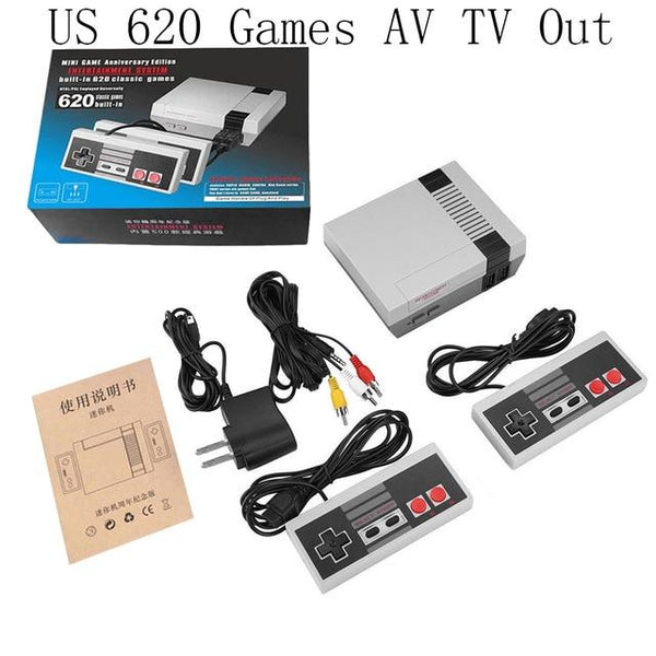 Mini 8 Bit Built-In TV Game Console